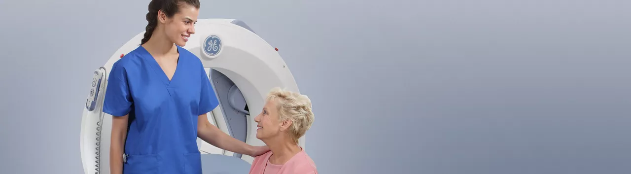 GEHC Cardiac Imaging Web Page - Discovery NM530c Benefits Main Banner Image