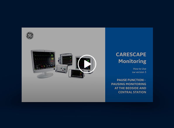 How-to-use CARESCAPE V3