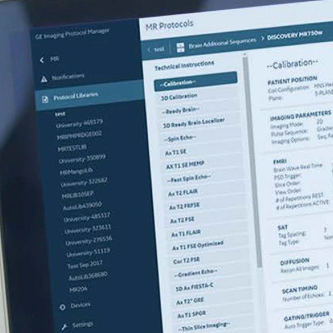 Imaging Protocol Manager