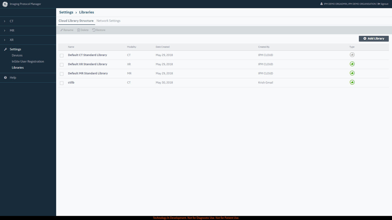 Library List