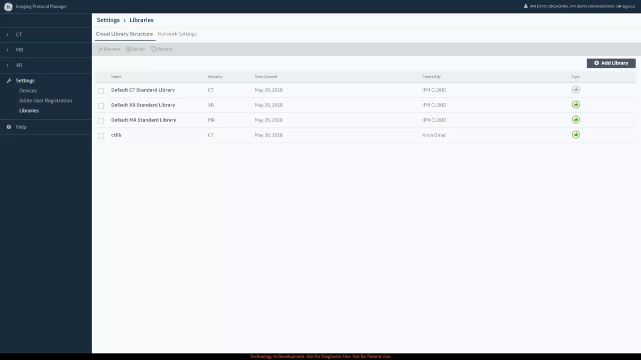 Library List