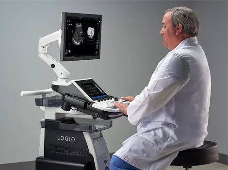 Ergonomic and adaptable LOGIQ P9 ultrasound