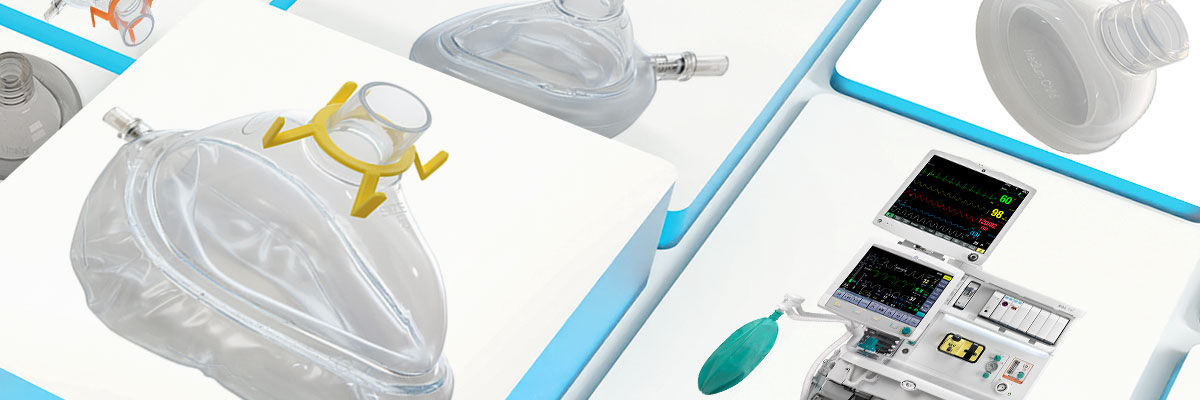 GE Healthcare Single-Use Anesthesia Breathing Masks