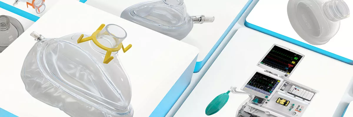 GE Healthcare Single-Use Anesthesia Breathing Masks