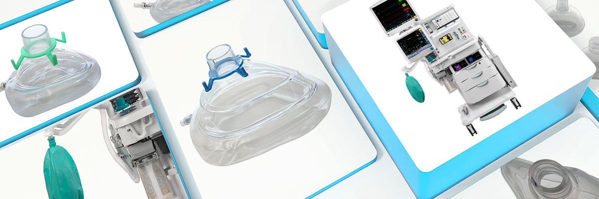 GE Healthcare Single-Use Anesthesia Breathing Masks
