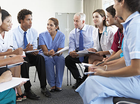 medical-staff-seated-in