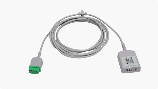 <p>ECG Trunk Cable, 3/5 Lead with ESU Filter</p>
