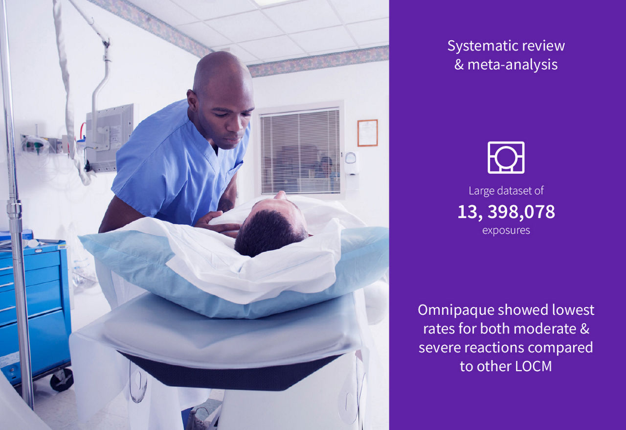 Patient receiving Omnipaque?