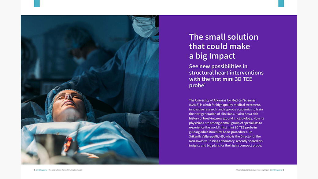 Article cover with a patient in an O.R.