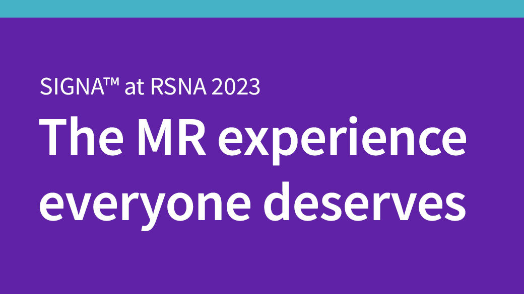 RSNA 2023 - MR Experience