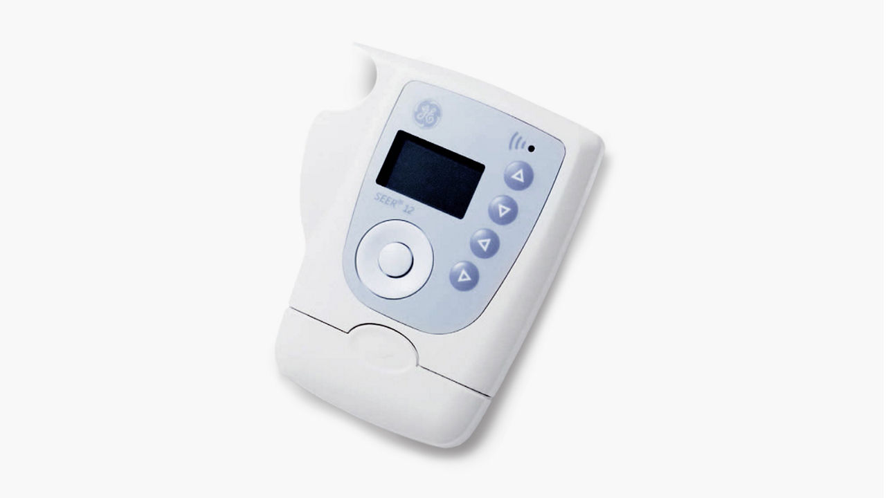 Fetal monitor with cord.