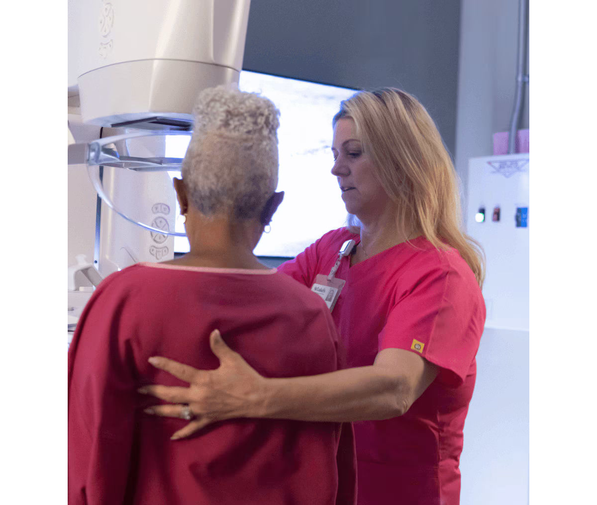 GE HealthCare Senographe Pristina — Эргономика для рентгенолаборанта