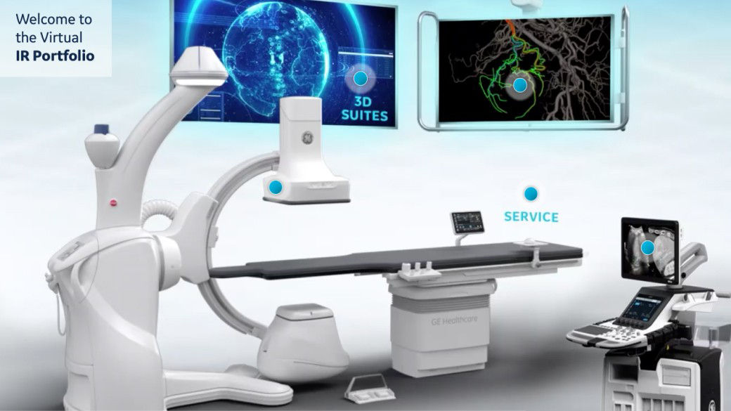 Virtual interventional radiology experience