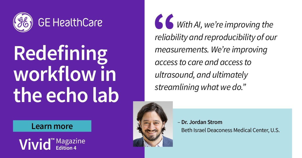 <p>Redefining workflow in the echo lab</p>
