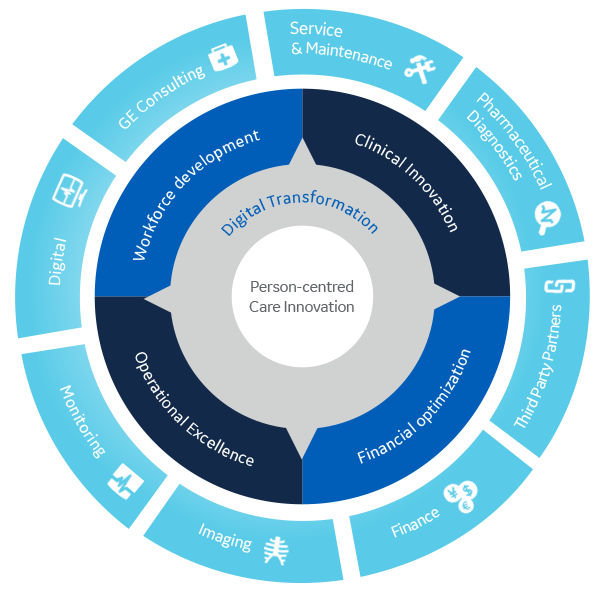 Partnerships and Solutions wheel