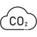 C02 emissions icon