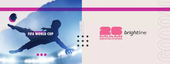 A soccer player kicking a ball with the text "FIFA World Cup 2026"