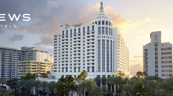 A view of the Loews Hotel