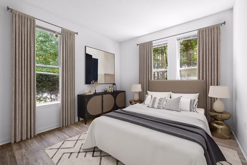 bedroom at Aventura RTP Apartments