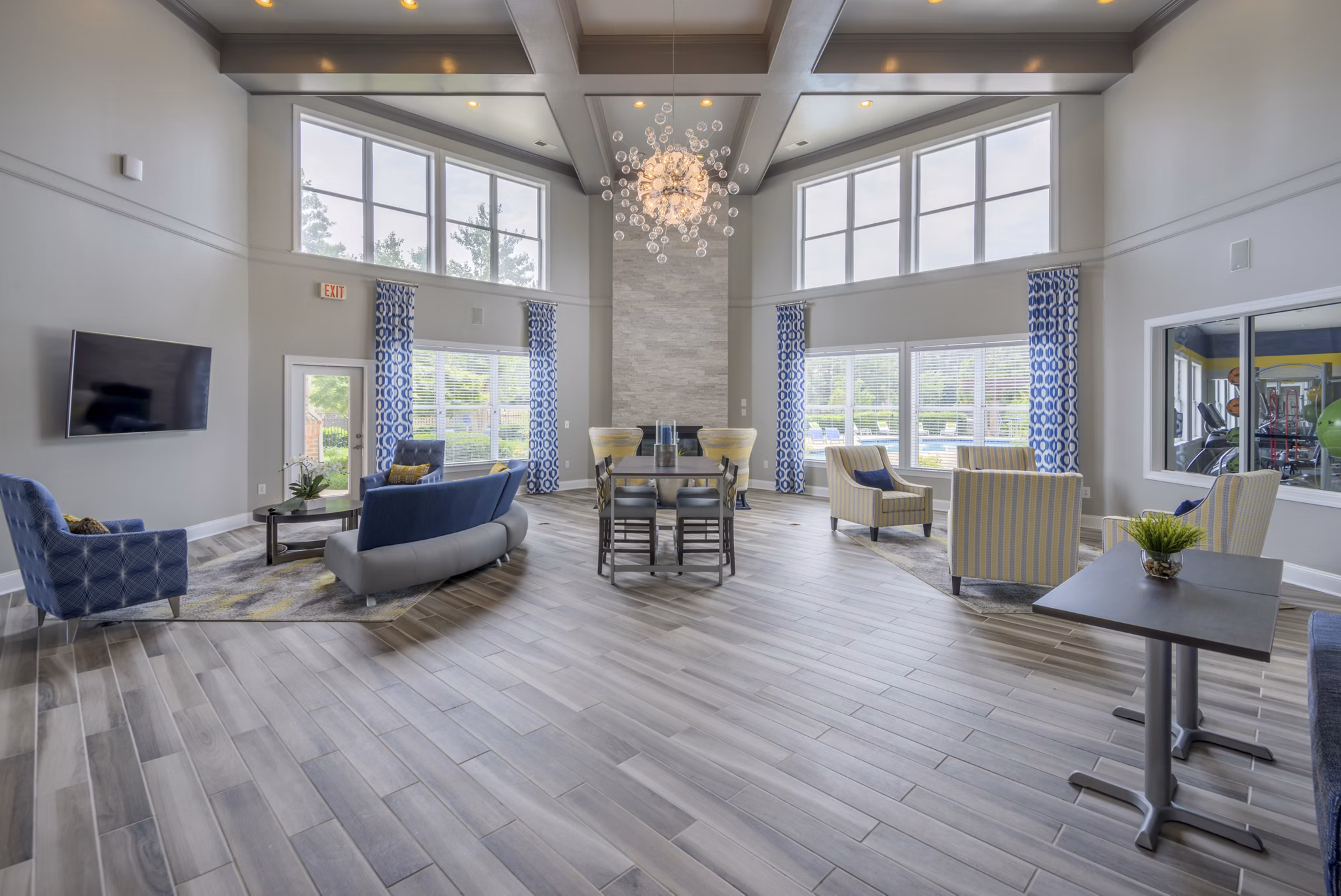 clubhouse at Aventura RTP Apartments 