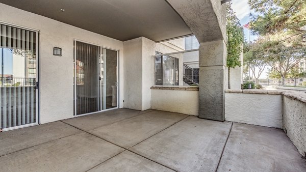 patio at Symphony Apartments