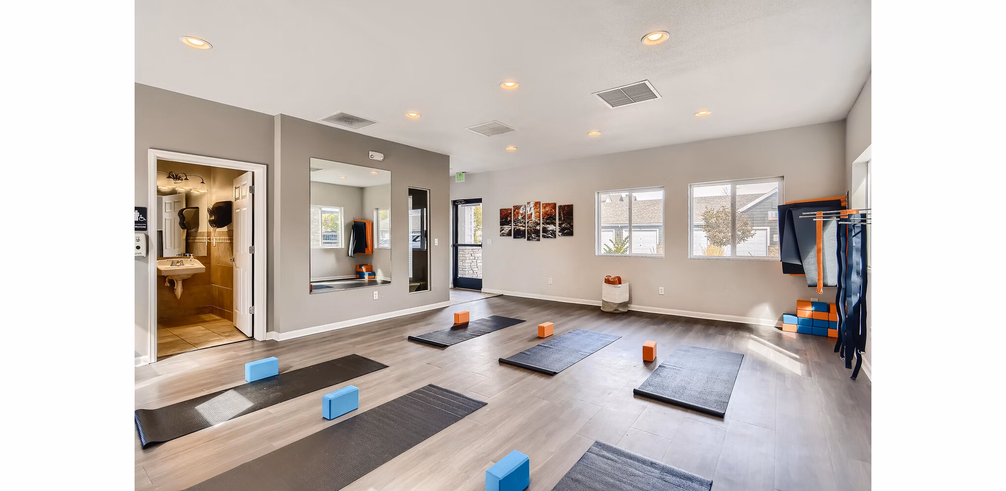 fitness center at Nash Springs Apartments Apartments