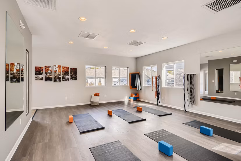 fitness center at Nash Springs Apartments Apartments