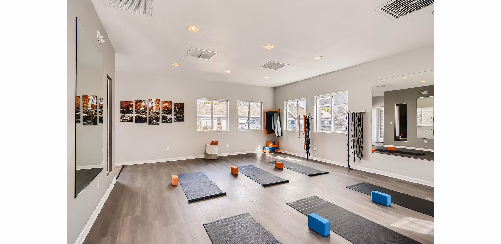fitness center at Nash Springs Apartments Apartments