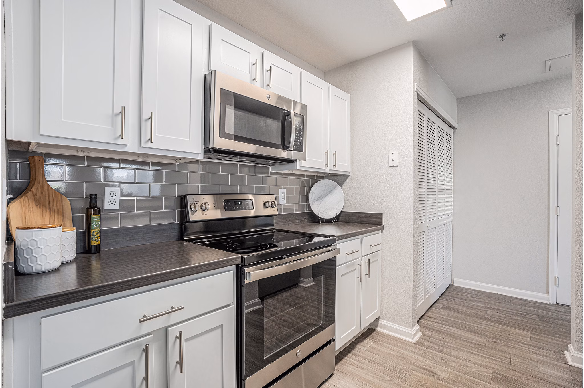kitchen at Nash Springs Apartments Apartments