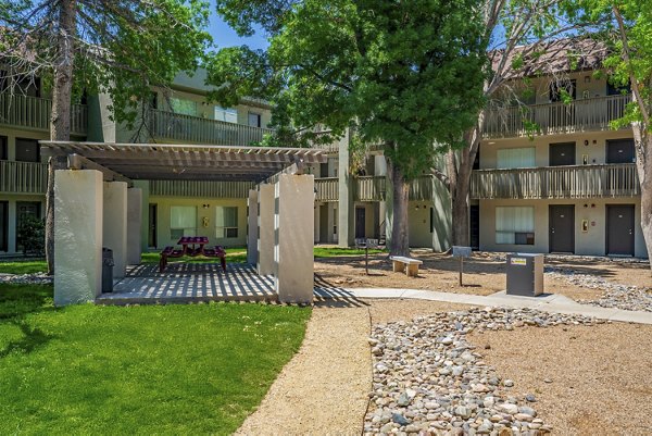 grill area/patio at Eagle Point Apartments
