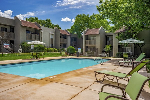 pool at Eagle Point Apartments