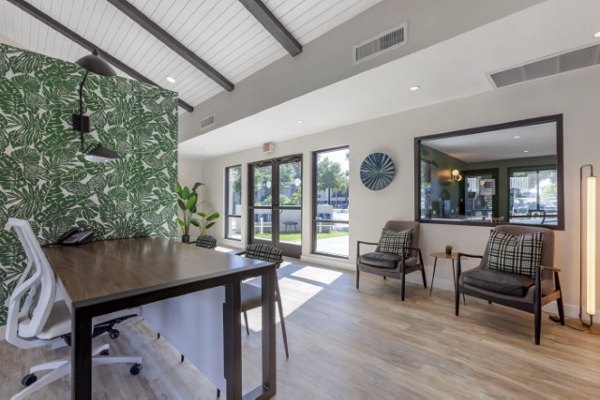 clubhouse/lobby at Avana Tempe Apartments