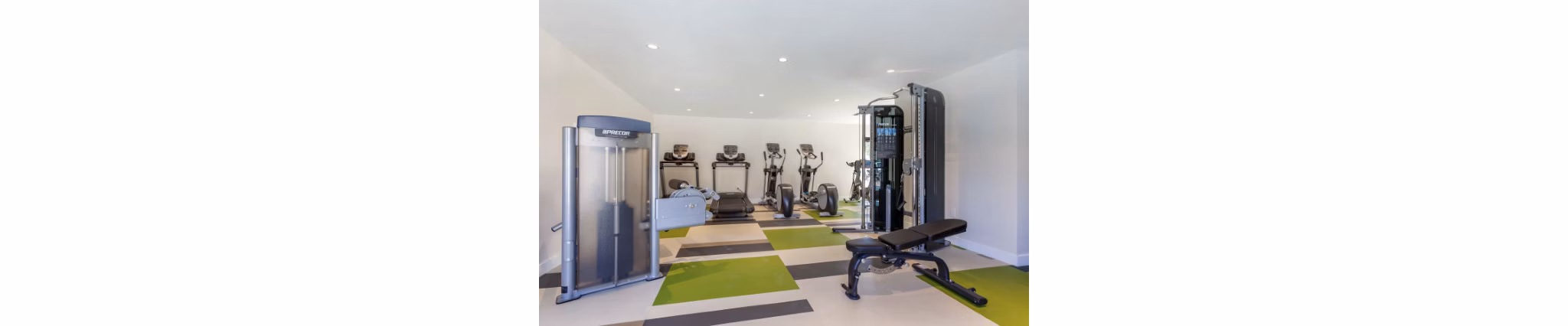 State-of-the-art fitness center with modern equipment at Avana Tempe Apartments