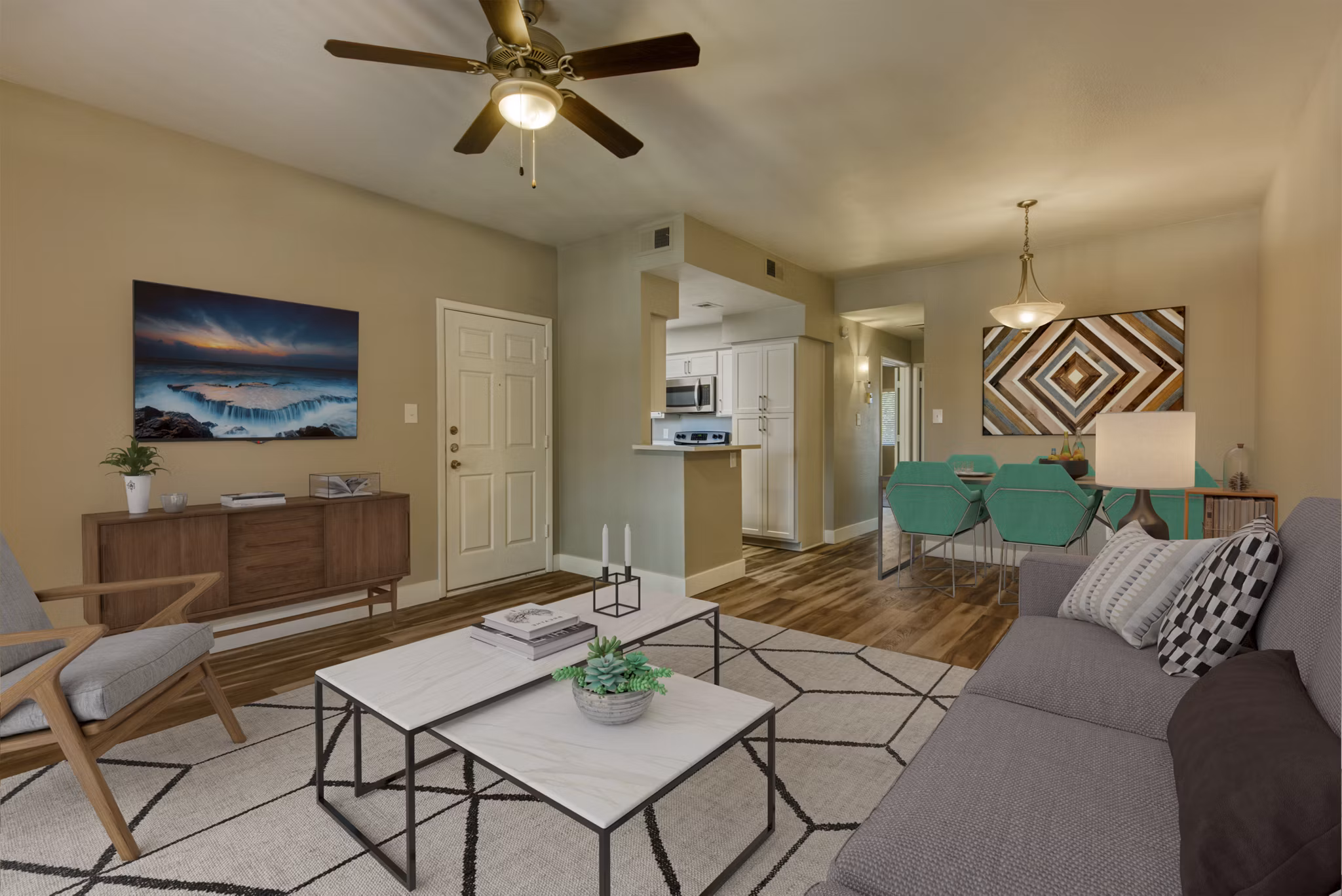 Avana Tempe: Stylish luxury apartments with glass facade in vibrant Tempe neighborhood