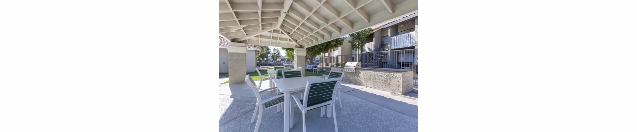 Outdoor grill area with modern amenities at Avana Tempe Apartments