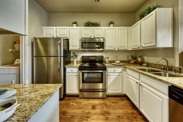 kitchen at Stonebridge Ranch Apartments