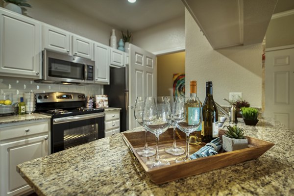 kitchen at Stonebridge Ranch Apartments