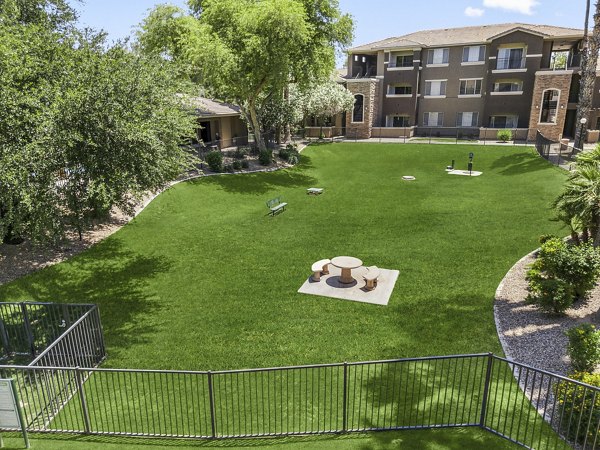 dog park at Stonebridge Ranch Apartments