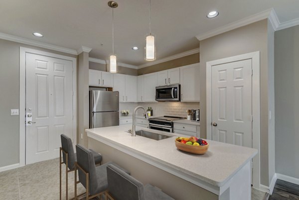 kitchen at Boardwalk at Town Center Apartments