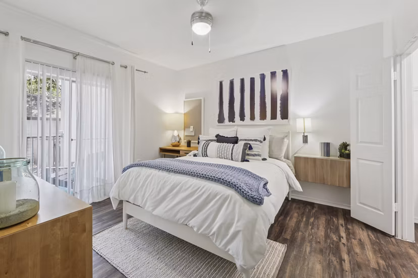 bedroom at The Preserve at Travis Creek Apartments 