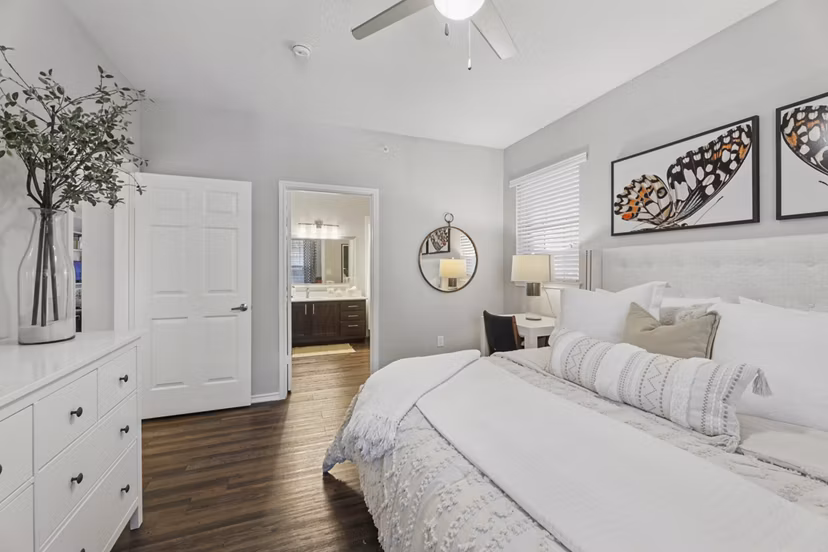 bedroom at The Preserve at Travis Creek Apartments 