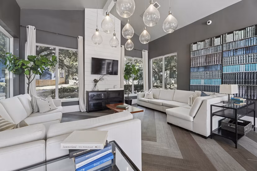 clubhouse at The Preserve at Travis Creek Apartments 