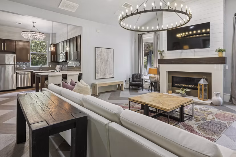 clubhouse at The Preserve at Travis Creek Apartments 