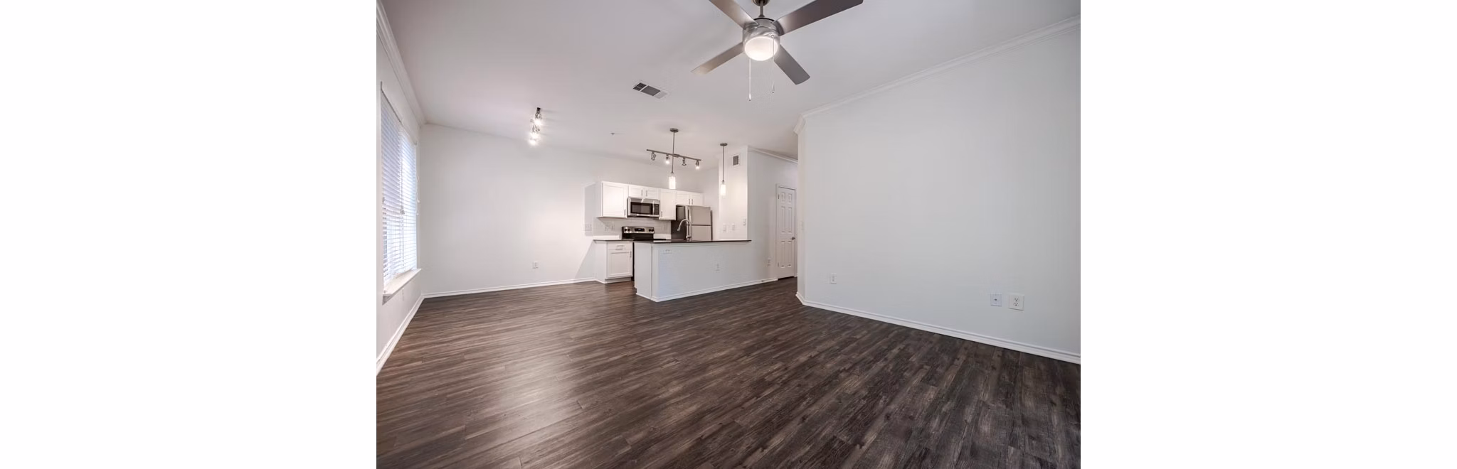 Clubhouse featuring modern design elements at The Preserve at Travis Creek Apartments