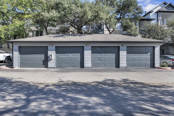 Convenient car care station at The Preserve at Travis Creek Apartments for resident vehicle maintenance and care