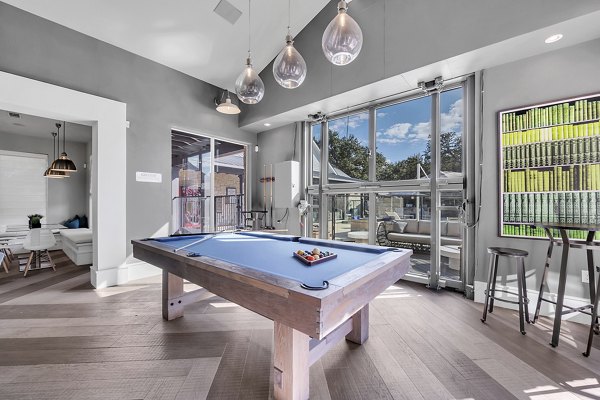 lounge area at The Preserve at Travis Creek Apartments