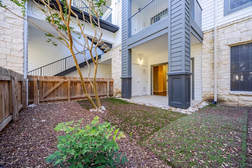 recreational area at The Preserve at Travis Creek Apartments 