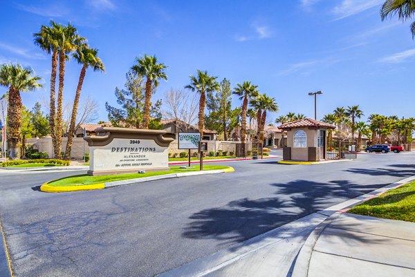 signage building/exterior at Destinations Alexander Apartments