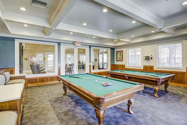 clubhouse game room at Destinations Alexander Apartments