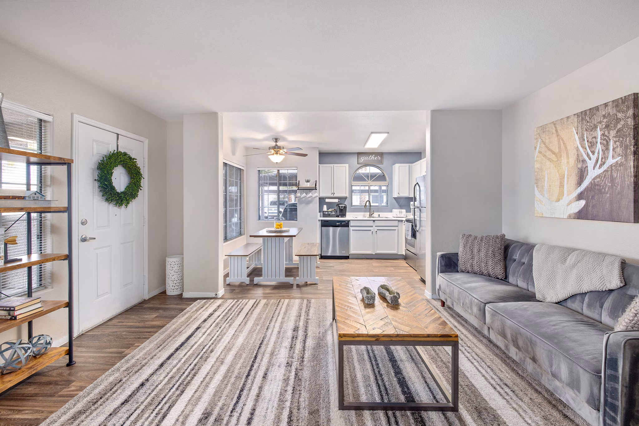 living room at Destinations Alexander Apartments